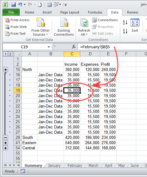 make a data connection between two excel workbooks excel for mac
